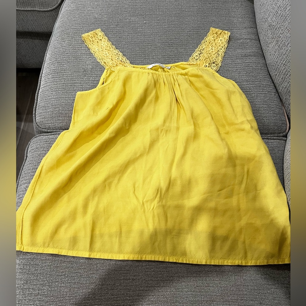 Cream CRLinga sleeveless top